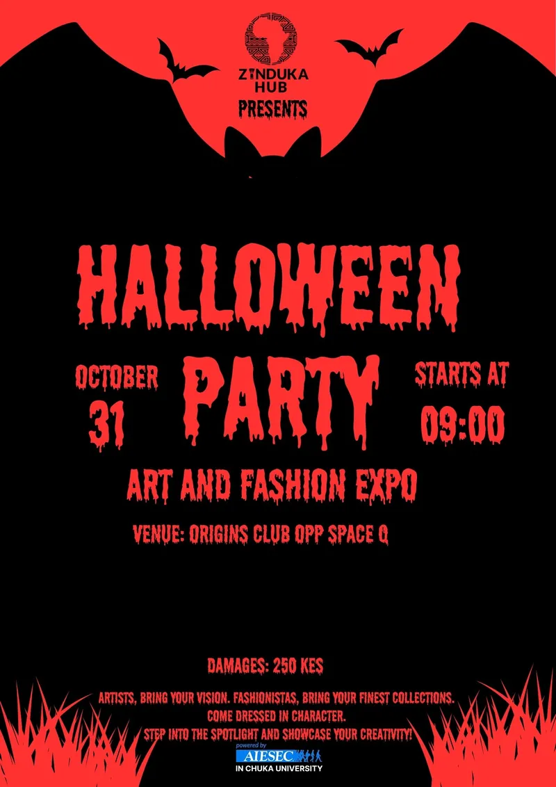 Halloween Party poster